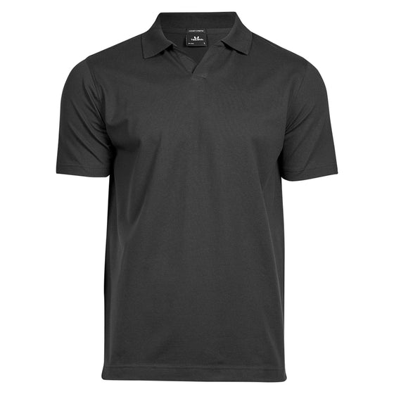 Tee Jays 1404 Luxury Stretch V Neck Polo Shirt