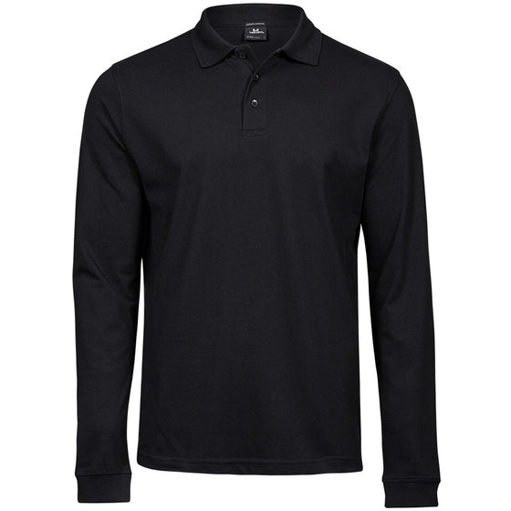 Tee Jays 1406 Luxury Stretch Long Sleeve Polo Shirt