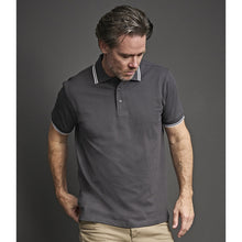  Tee Jays 1407 Luxury Stretch Tipped Polo Shirt