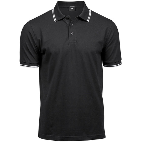 Tee Jays 1407 Luxury Stretch Tipped Polo Shirt