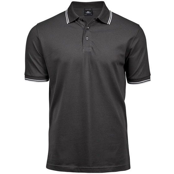 Tee Jays 1407 Luxury Stretch Tipped Polo Shirt