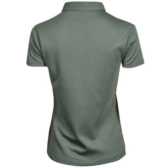 Tee Jays 1441 Ladies Pima Cotton Interlock Polo Shirt