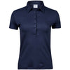 Tee Jays 1441 Ladies Pima Cotton Interlock Polo Shirt