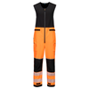 Portwest T150 PW3 Hi-Vis Rain Salopettes (3L)