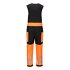 Portwest T150 PW3 Hi-Vis Rain Salopettes (3L)
