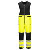Portwest T150 PW3 Hi-Vis Rain Salopettes (3L)
