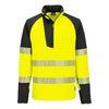 Portwest T172 PW3 Hi-Vis 1/4 Zip Sweatshirt Top