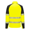 Portwest T172 PW3 Hi-Vis 1/4 Zip Sweatshirt Top