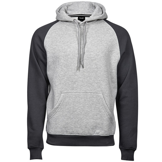 Tee Jays 5432 Two Tone Raglan Hooded Sweatshirt