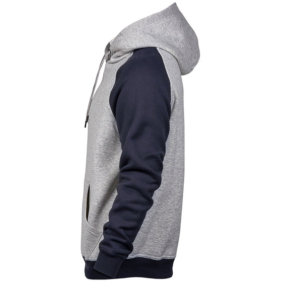 Tee Jays 5432 Two Tone Raglan Hooded Sweatshirt