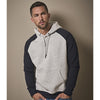 Tee Jays 5432 Two Tone Raglan Hooded Sweatshirt