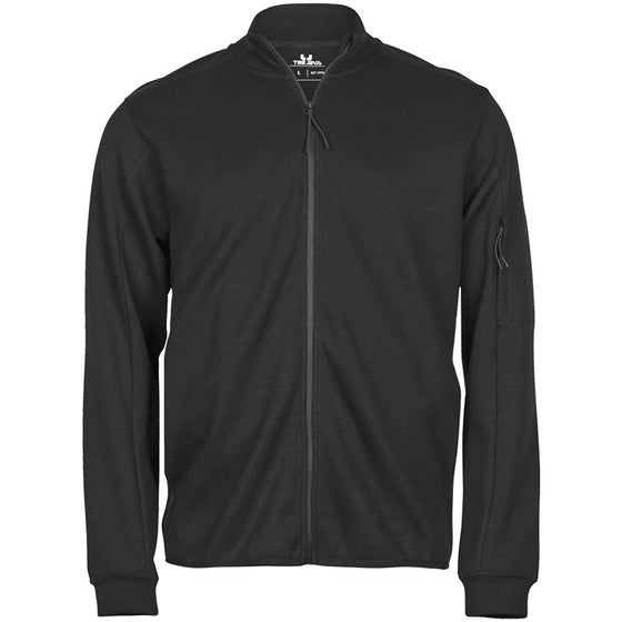 Tee Jays 5704 Athletic Full Zip Sweat Cardigan