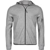 Tee Jays 5706 Athletic Hooded Full Zip Sweat Jacket