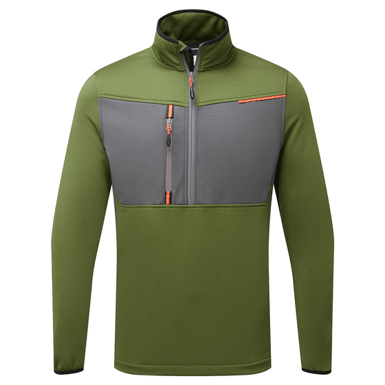 Portwest T755 Half Zip Fleece Sweatshirt Hoodie - Workwear Nation Ltd