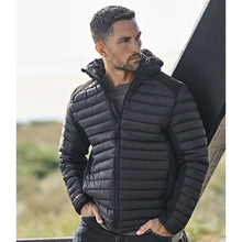  Tee Jays 9610 Crossover Hooded Padded Outdoor Jacket