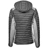 Tee Jays 9611 Ladies Crossover Hooded Padded Outdoor Jacket