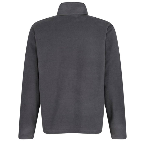 Regatta TRF549 Zip Neck Micro Fleece Jumper Black Large