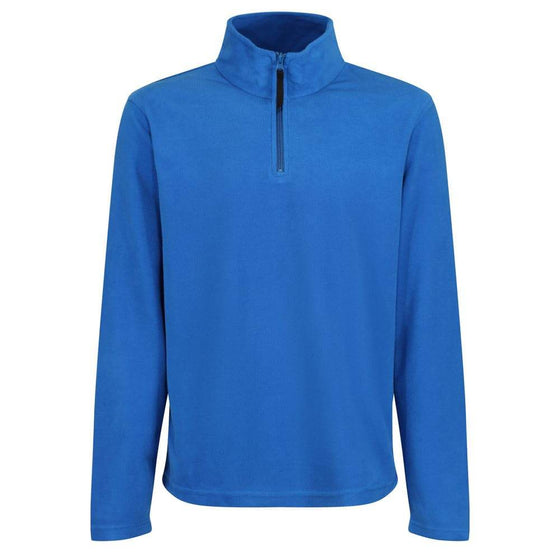 Regatta TRF549 Zip Neck Micro Fleece Jumper Black Large
