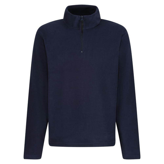 Regatta TRF549 Zip Neck Micro Fleece Jumper Black Large