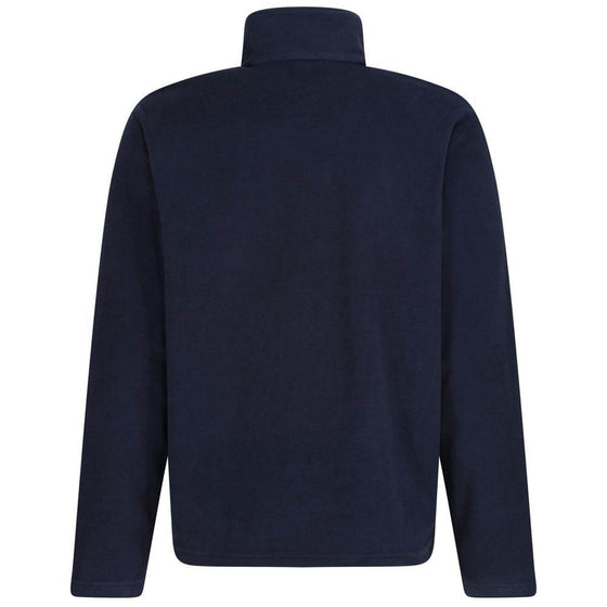 Regatta TRF549 Zip Neck Micro Fleece Jumper Black Large