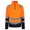 Regatta TRF660 Pro Hi-Vis Half Zip Fleece Top