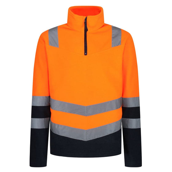 Regatta TRF660 Pro Hi-Vis Half Zip Fleece Top