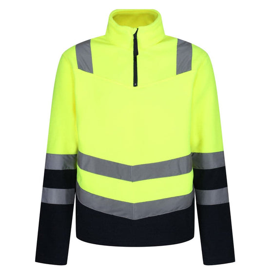 Regatta TRF660 Pro Hi-Vis Half Zip Fleece Top