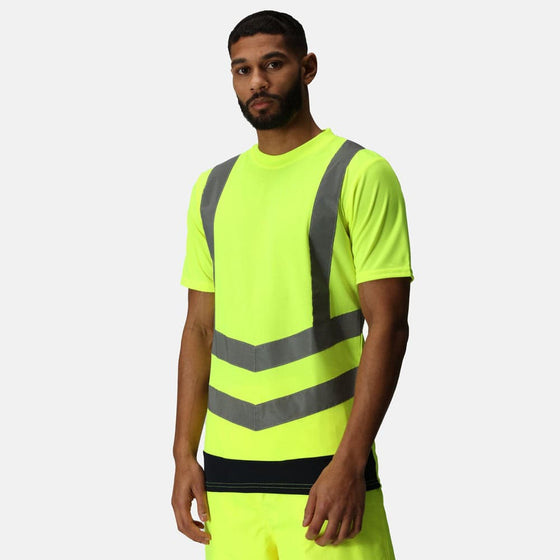 Regatta TRS194 Pro Hi-Vis Short Sleeve T-Shirt