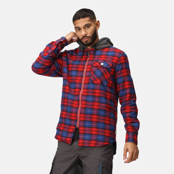 Regatta TRS205 Hooded Shirt Jacket - Workwear Nation Ltd
