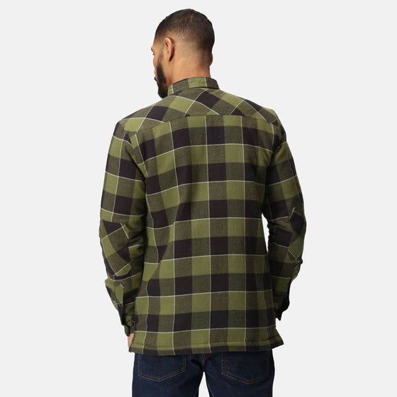 Regatta TRS216 Shelford Padded Check Shirt Jacket - Workwear Nation Ltd