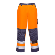  Portwest TX51 Lyon Hi-Vis Contrast Work Trousers - Workwear Nation Ltd