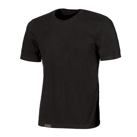 U-POWER LINEAR COTTON T-SHIRT