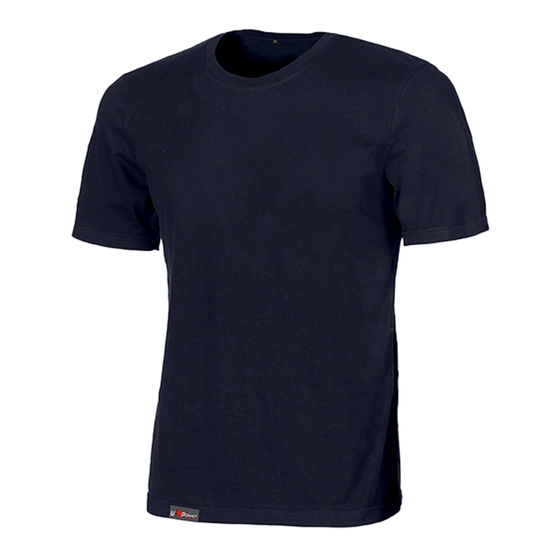 U-POWER LINEAR COTTON T-SHIRT