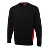 Uneek UC217 Two Tone Crew Neck Sweatshirt