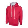 Uneek UC507 Contrast Hooded Sweatshirt
