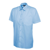 Uneek UC710 Poplin Short Sleeve Shirt