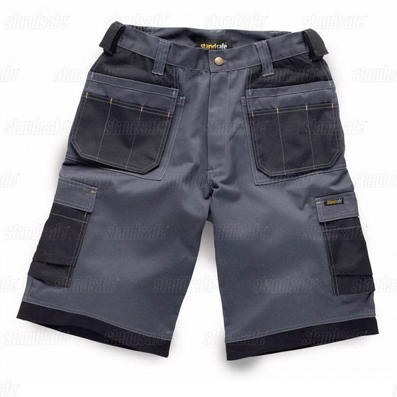 Standsafe WK020 Contrast Holster Pocket Work Shorts - Workwear Nation Ltd