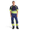 Blaklader 1558 Hi-Vis Kneepad Stretch Trousers