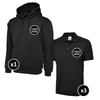 Uneek Hoodie & Polo Bundle Inc Logo - 4 Items