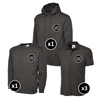 Uneek Hoodie, Sweatshirt & Polo Shirts Bundle Inc Logo - 5 Items