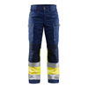 Blaklader 7161 Women's Hi-Vis Stretch Trousers