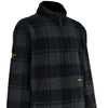 Dewalt Deansway 1/4 Zip Check Printed Sherpa Fleece