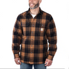 Carhartt 105939 Relaxed Fit Heavyweight Flannel Sherpa-Lined Shirt Jac - Premium SHIRTS from Carhartt - Just $156.15! Shop now at Workwear Nation Ltd