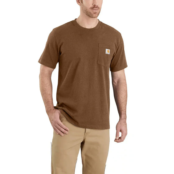 y.hです。① Carhartt 103296 Relaxed Fit Heavyweight Short Sleeve K87 Pocket T