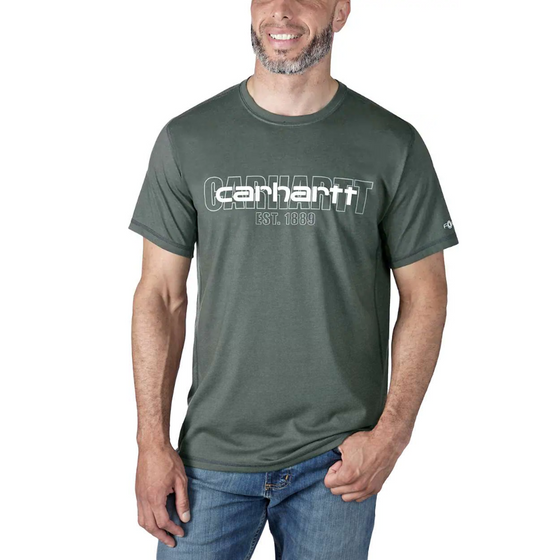 Carhartt 106653 Force Relaxed Fit Mid-Weight Short Sleeve Logo Graphic T-Shirt