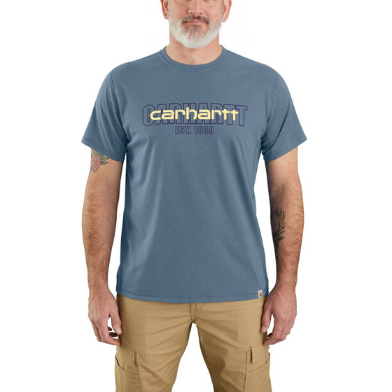 Carhartt 106653 Force Relaxed Fit Midweight Short-Sleeve Logo Graphic T-Shirt