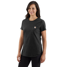  Carhartt Women's 106650 Carhartt Force Relaxed Fit Midweight Pocket T-Shirt