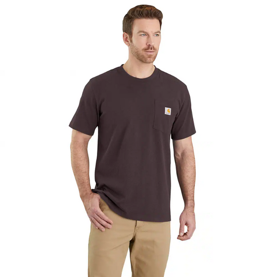 Carhartt 103296 Relaxed Fit Heavyweight Short Sleeve K87 Pocket T-Shirt