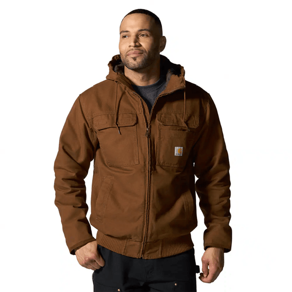 ジャケット・アウター 80s carhartt active jacket duck hunter Carhartt 106980 Washed Duck Bartlett Active Jac – Workwear Nation Ltd