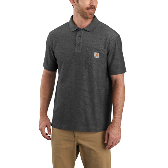 Carhartt 106685 Loose Fit Midweight Short-Sleeve Pocket Polo